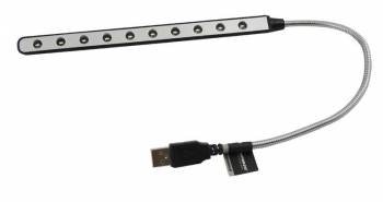 Lampa USB flexibila 10 LED-uri 26 cm pentru PC sau notebook Esperanza EA148 