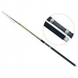 Lanseta bolognesa fibra de carbon Baracuda Focus 4 m A 30-90 g 