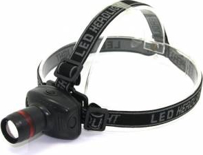 Lanterna De Cap Frontala Cu Lupa Reglaj Zoom si Flash 