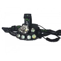 Lanterna Frontala 7W 7LED Alb - Albastru 
