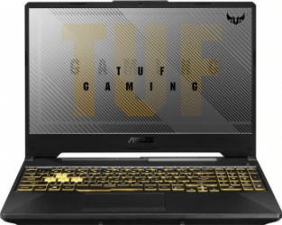 Laptop Gaming ASUS TUF F15 Intel Core (10th Gen) i5-10300H 512GB SSD 8GB GeForce GTX 1650 Ti 4GB FullHD Endless RGB Grey