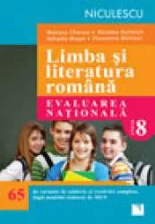 Limba si literatura romana. evaluarea nationala. 65 de variante de subiecte si rezolvari complete dupa noul men