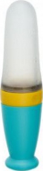 Lingurita silicon cu rezervor fara BPA + 4 luni multicolor 