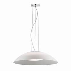 Lustra LENA SP3 D64 BIANCO IDEAL LUX Crom 