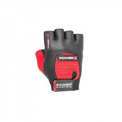 Manusi sala gym fitness POWER + Model PS-2500 Marimea XL rosu 