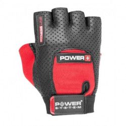 Manusi sala gym fitness Power System Power PLUS 2500 Negru/Rosu Marimea L 