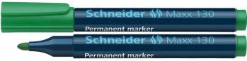 Marker permanent 130 1-3 mm verde Schneider 