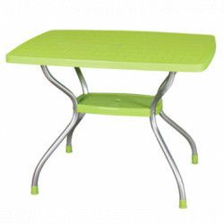 Masa gradina terasa dreptunghiulara RAKI VEGA 70x100cm culoare verde 