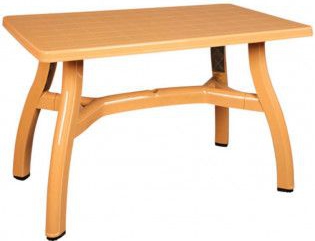 Masa gradina RAKI KING 70x115cm culoare bej 