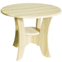 Masuta cafea Roma rotunda MDF Sonoma 68 x 54 cm 