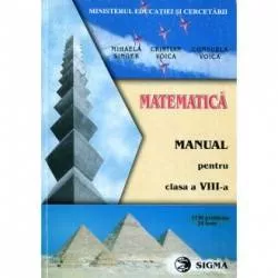 Matematica. manual clasa a viii-a