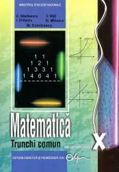 Matematica manual pentru clasa a x-a -trunchi comun tc