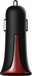 Incarcator Auto Mcdodo 3.4A Dual USB Black Mask Red 3.4A max total 2.4A max per port