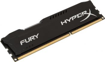 Memorie HyperX Fury Black 8GB DDR3 1600 MHz CL10 