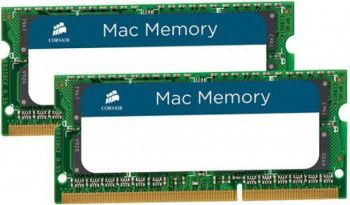 Kit Memorie Laptop Corsair 16GB 2x8GB DDR3 1333MHz CL9 MAC cmsa16gx3m2a1333c9 