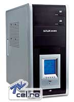 Carcasa Delux Middletower 450W 4 bay black MG416