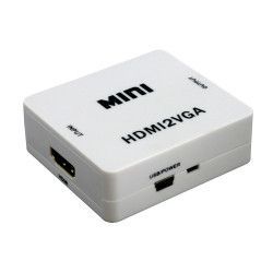 Mini convertor HDMI la VGA 1080p video si audio stereo HOPE R 