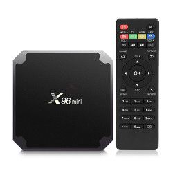 Mini PC Android TV Box X96 Mini + Telecomanda Amlogic S905W Quad Core Android 8.1 2GB DDR4 16GB eMMC 4K Netflix