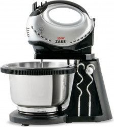 Mixer de mana cu bol Zass ZHM 05 BS 3 L 200 W Inox 