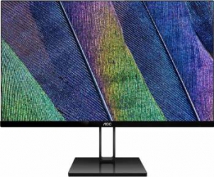 Monitor LED 24 AOC UltraSlim 24V2Q Full HD IPS FreeSync 75Hz Black
