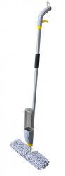 Mop BABADO CLEAN EXPERTS cu laveta microfibra doua fete 128cm si rezervor pulverizare 700ml