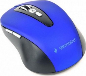Mouse bluetooth Gembird 6 butoane 1000 dpi Albastru