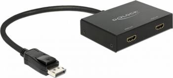Multiplicator Delock Displayport la 2 x HDMI 4k 
