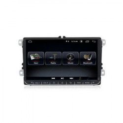 Navigatie Gps Android 8.1.1 VW 9 INCH Internet Aplicatii Waze Wi Fi Usb Bluetooth Mirrorlink 