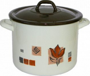Oala emailata cu capac Rustica 24cm 8 9lt 