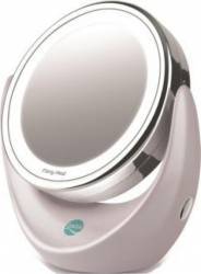 Oglinda cosmetica iluminata Daga EF- 50 2 in 1.Iluminare LED pe contur 2 fete: marime naturala si marire de 5X 