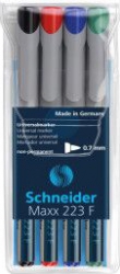 OHP marker nepermanent Schneider 4/set 223 0.7 