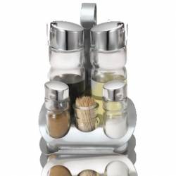 Oliviera LUX LINE set 5 piese suport inox N-418 MN010642 