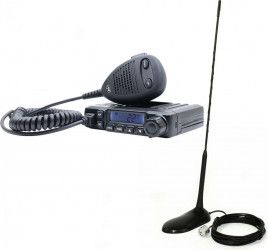 Pachet Statie radio CB PNI Escort HP 6500 ASQ + Antena CB PNI Extra 45 