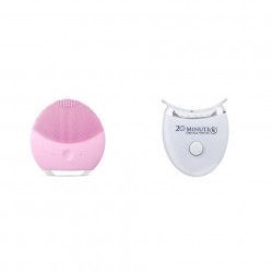 Pachet de albire a dintilor Dental + Dispozitiv de curatare faciala 5 viteze hipoalergenic + Casti telefon Cadou 