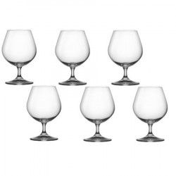 Pahar BOHEMIA CRISTAL pentru kognak set 6 buc 400ml 