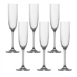 Pahar sampanie set 6 buc BOHEMIA CRISTAL FLAMENCO 160ml 