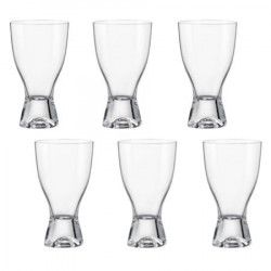 Pahare vin rosu set 6 buc BOHEMIA CRISTAL SAMBA 320ml 