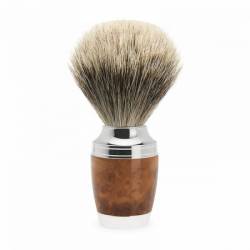 Pamatuf Muehle Fine Badger cu par de bursuc si maner lemn de thuia 281H71 