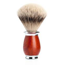 Pamatuf Silvertip Badger cu par de bursuc maner lemn de briar 91H59 