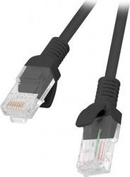 Patchcord Lanberg Cat6 5 metri negru PCU6-10CC-0500-BK 