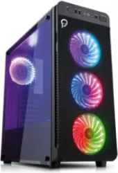 PC Gaming Diaxxa Light v2.2 AMD Ryzen 5 1600 3.2GHz 1TB HDD+SSD 240GB 16GB DDR4 GeForce GTX 1660 SUPER 6GB GDDR6 192-bits