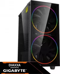 PC Gaming Diaxxa Powered by GIGABYTE AMD Ryzen 5 3600 3.6GHz 2TB HDD+SSD 240GB 16GB DDR4 GeForce RTX 2060 OC 6GB GDDR6