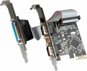 PCI Express Value la 2 x Serial RS232 + 1 x Paralel DB25 