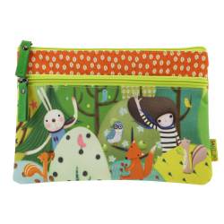 Penar cu doua fermoare Kori Kumi Toodle Pip 23x15 cm 