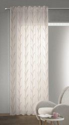 Perdea cu bride Anna roz 245x135