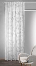 Perdea cu bride Bill alb 245x135 