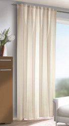 Perdea cu bride ROKO creme 245x140 