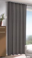 Perdea cu bride ROKO maro 245x140 