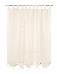 Perdea confectionata Valentini Bianco PR004 100x150cm 