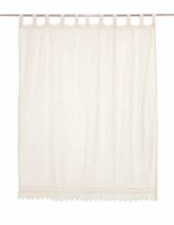 Perdea confectionata Valentini Bianco PR028 140x100 cm 